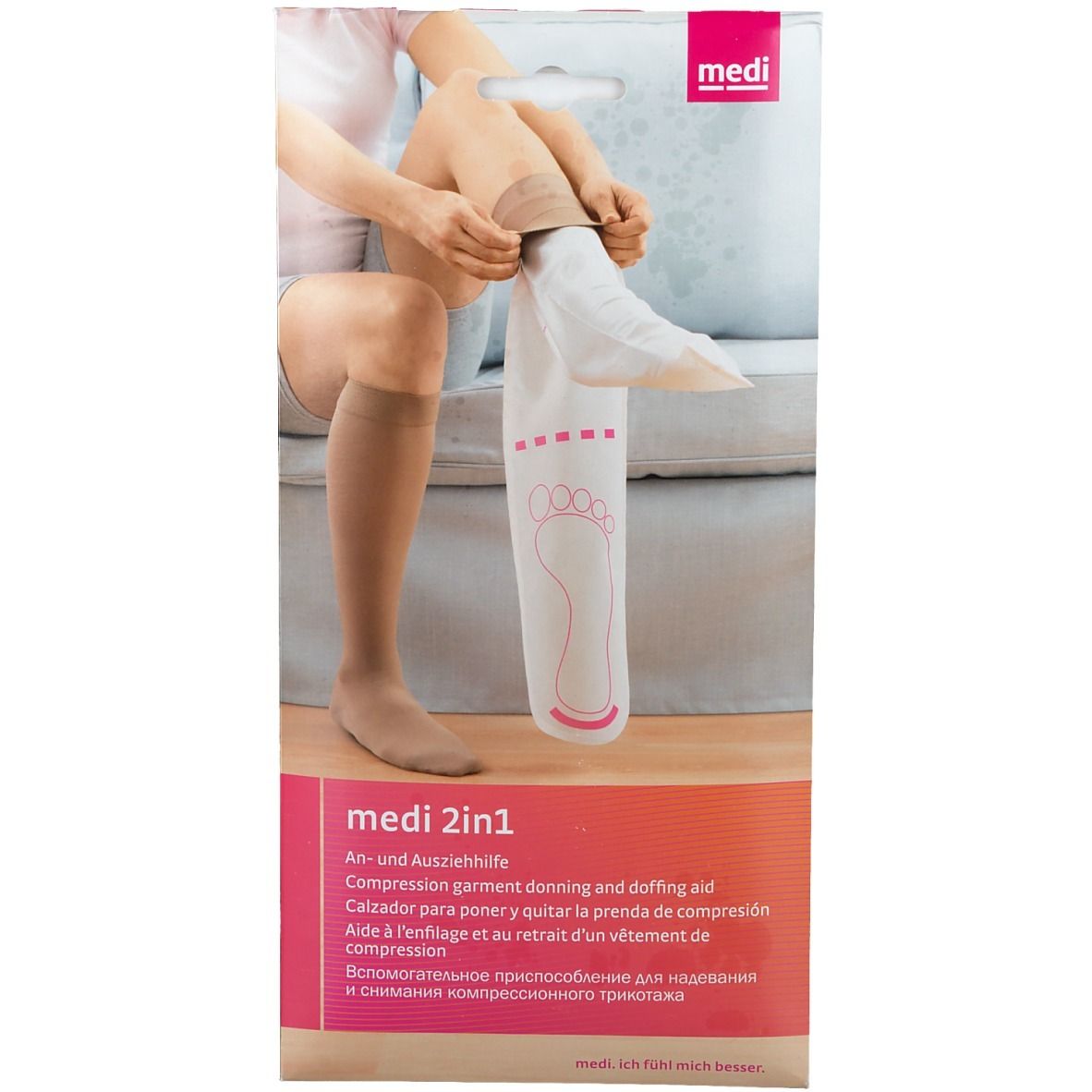 medi® 2 in 1 An- und Ausziehhilfe