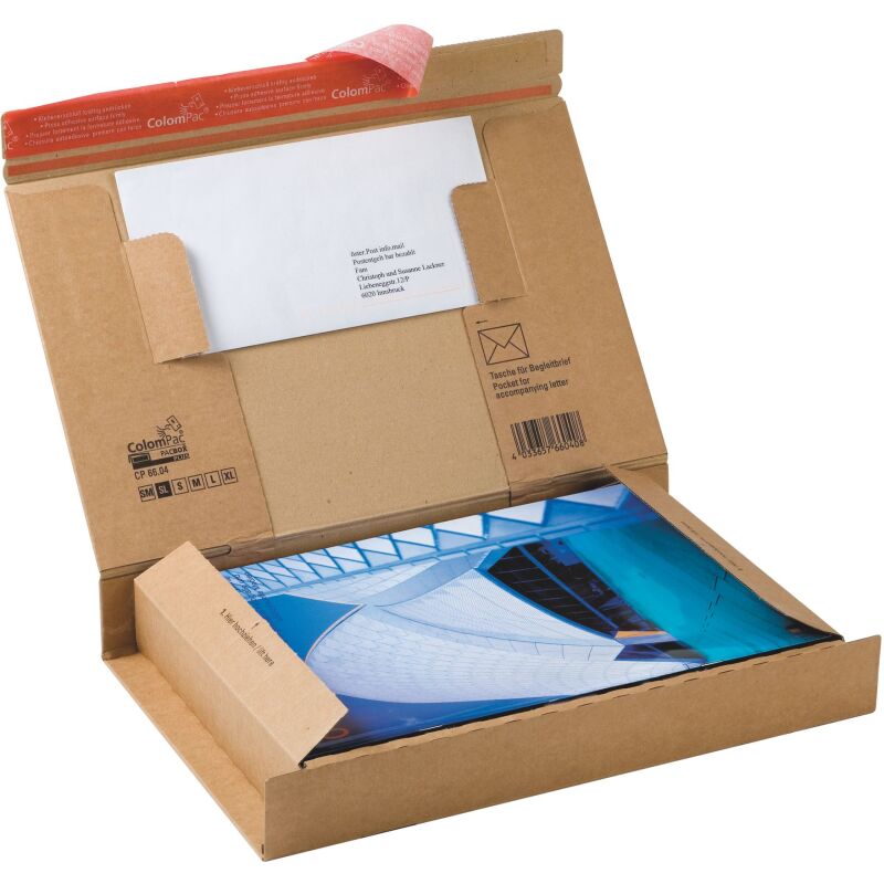 Boîte postale carton pour envoi fragile