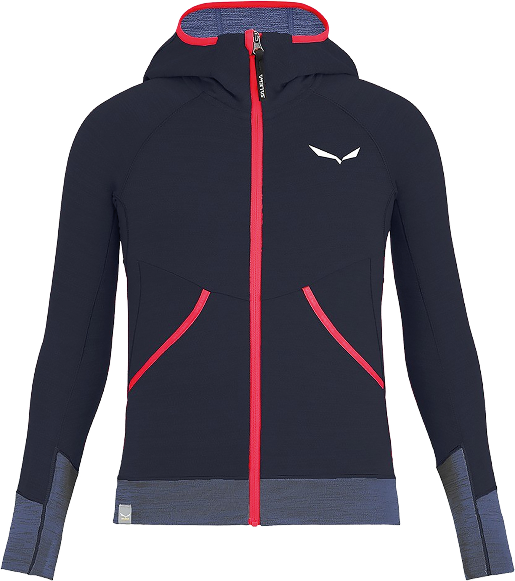 Puez Hybrid PL Hooded Jacket Kids