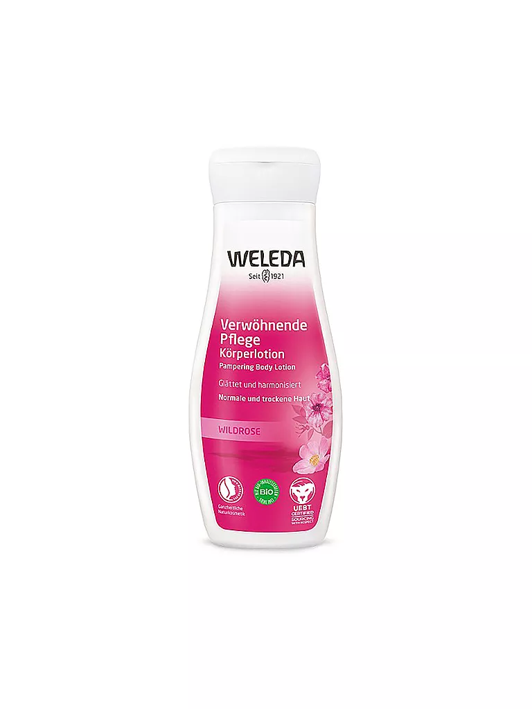 WELEDA Verwöhnende Pflege Körperlotion Wildrose 200ml keine Farbe
