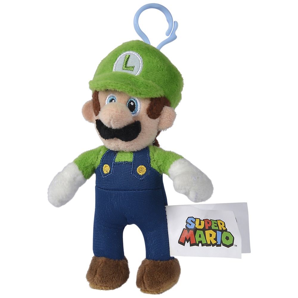 Super Mario 12,5 cm Plüsch-Schlüsselanhänger