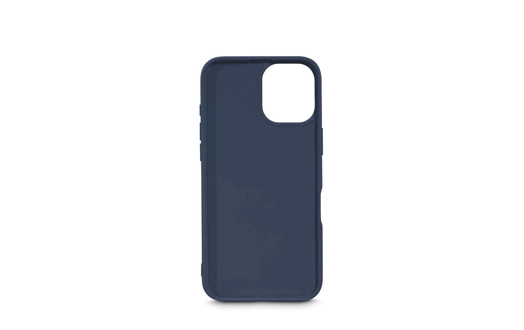 Back Cover Fantastic Feel Blau/Dunkelblau für iPhone 16Hama Fantastic Feel Handy-Schutzhülle 15.5 cm (6.1