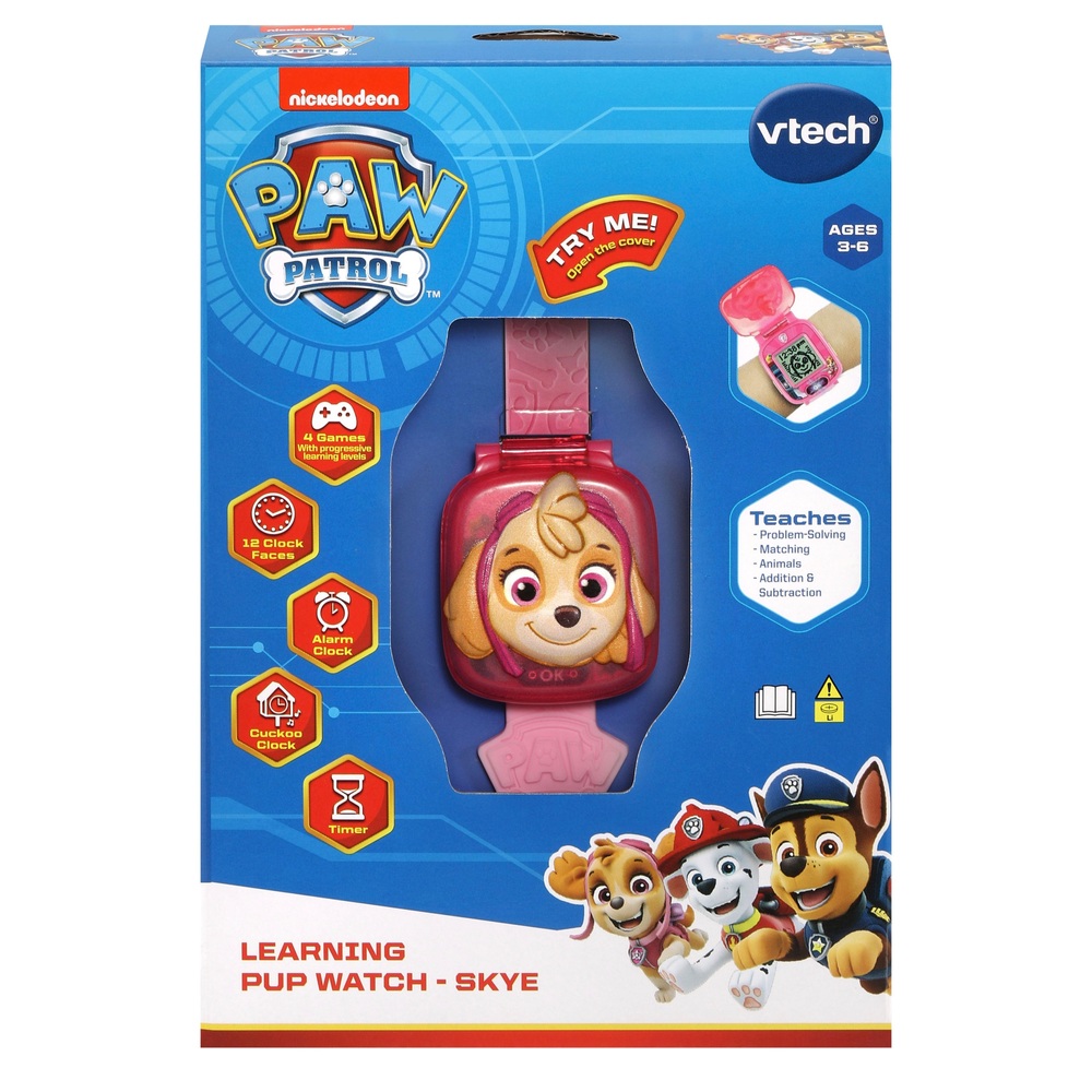 PAW Patrol Lernuhr - Skye