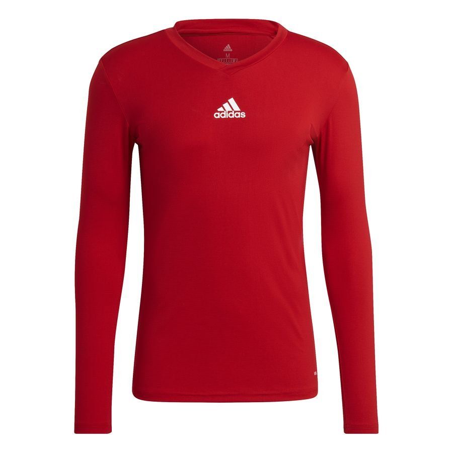 adidas Baselayer Team Base Manches Longues - Rouge