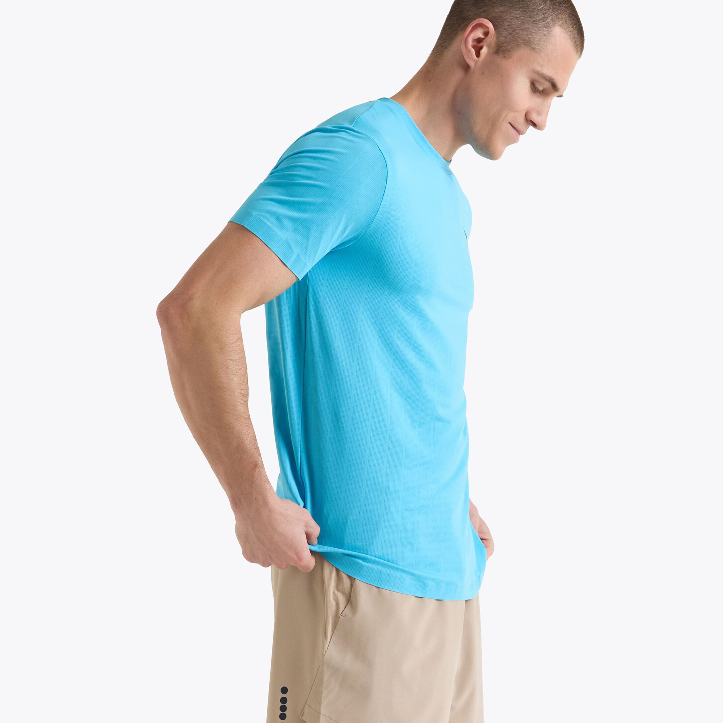 Diadora Icon T-shirt Hommes - Bleu Clair