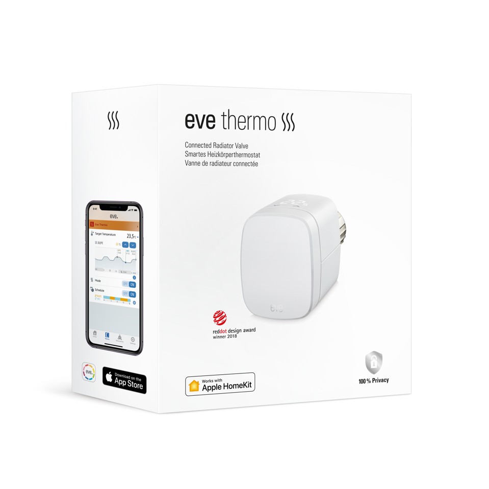 EVE - Thermo - Smart termostatisk radiatorventil (2-Pak) (2020) HomeKit