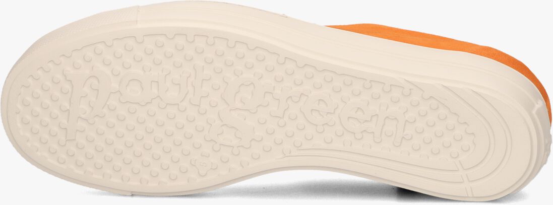 PAUL GREEN oranje paul green lage sneakers 5017