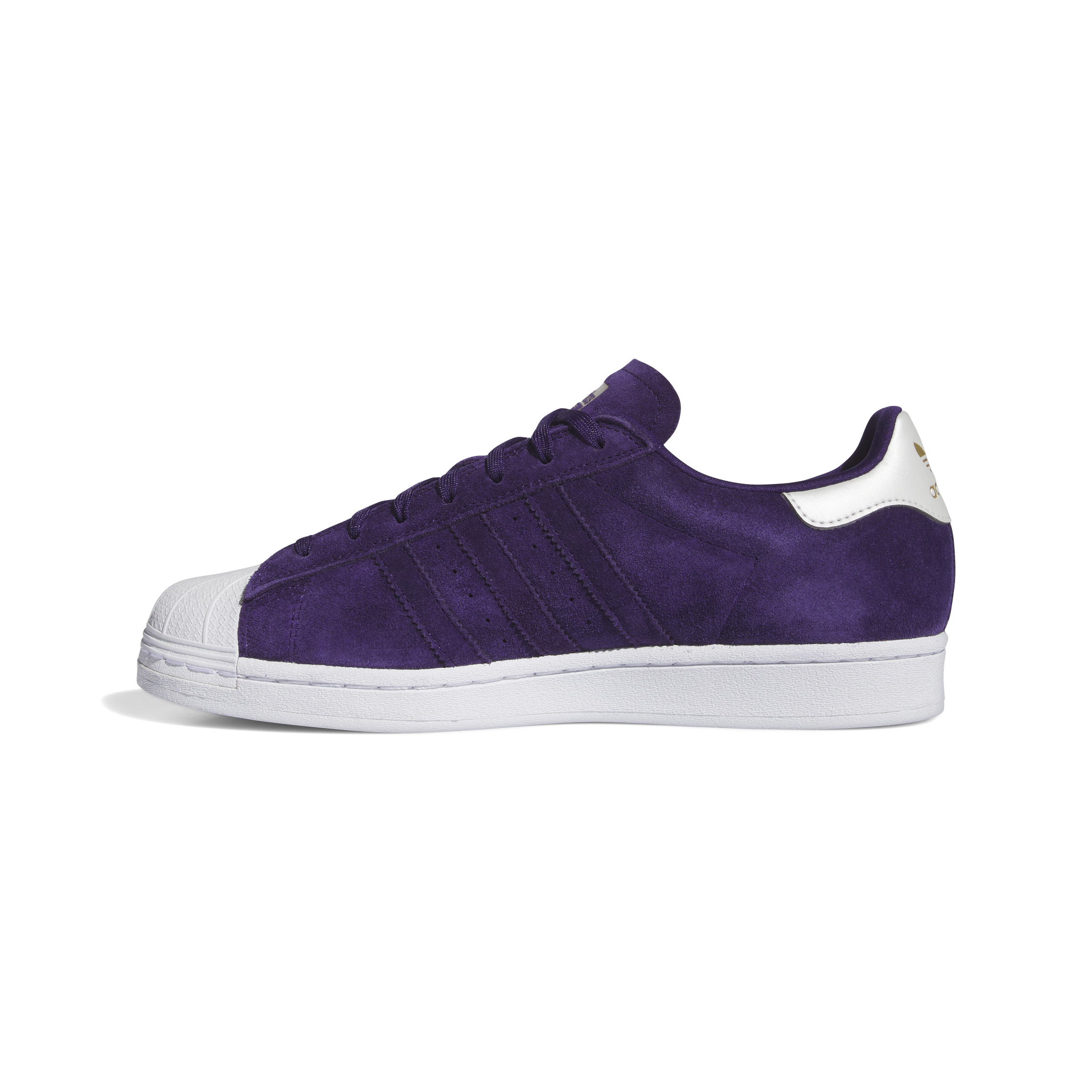 Adidas Skateboarding Superstar ADV Purple White Gold Metallic 6.5 US / 39.5 EU