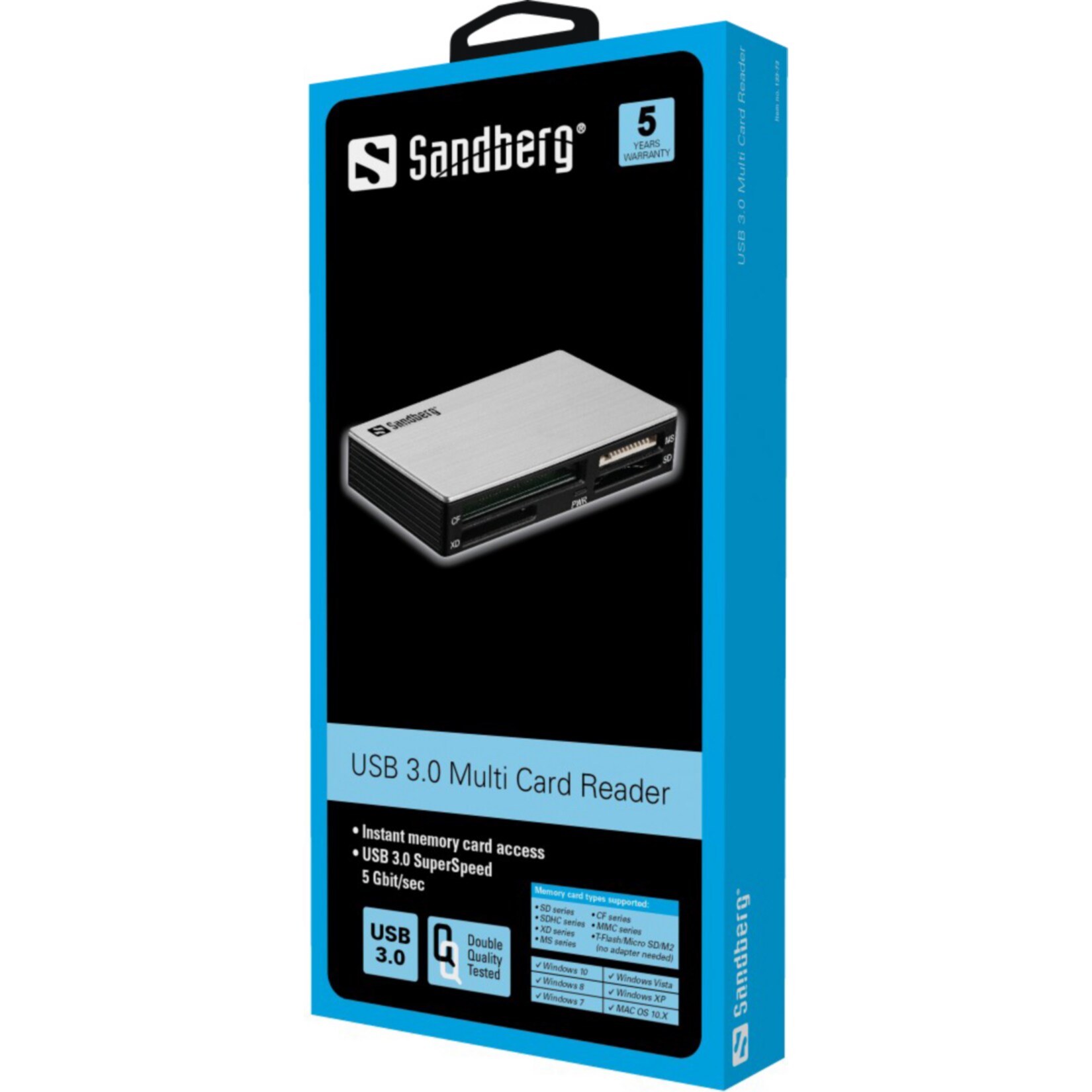 SANDBERG USB 3.0 Multikarten Lesegerät
