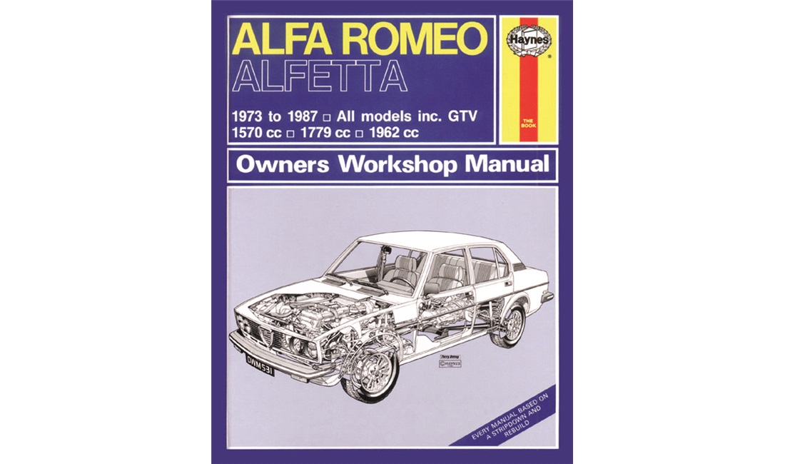Rep.håndbog Alfa Romeo Alfetta 73-87