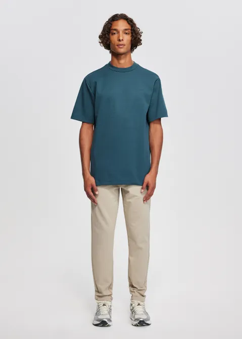 Staff t-shirt blauw (PETROL)