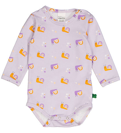 Freds WoRød Body l/æ - Snegl - Lavender