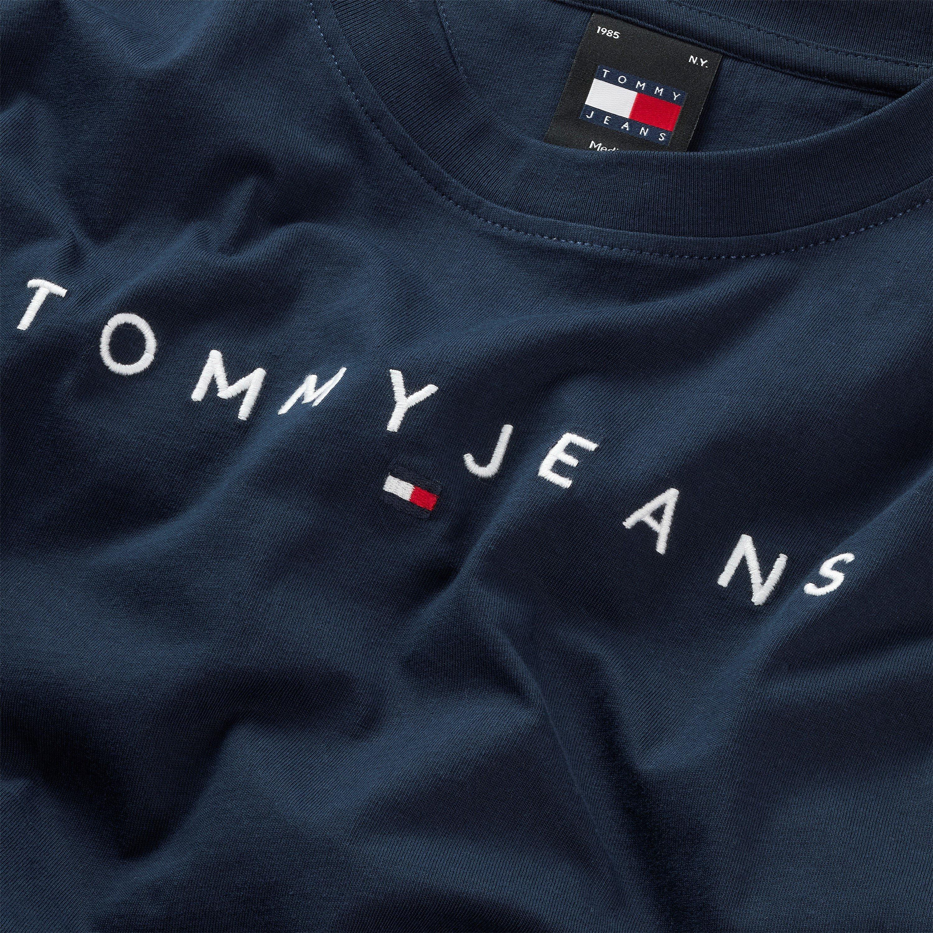 Tommy Jeans TJM REG LINEAR LOGO TEE EXT