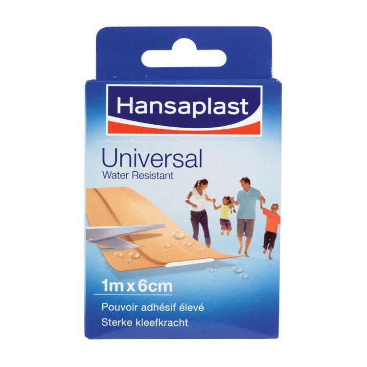 Hansaplast Pleisters Universal 1m x 6cm 1 stuks