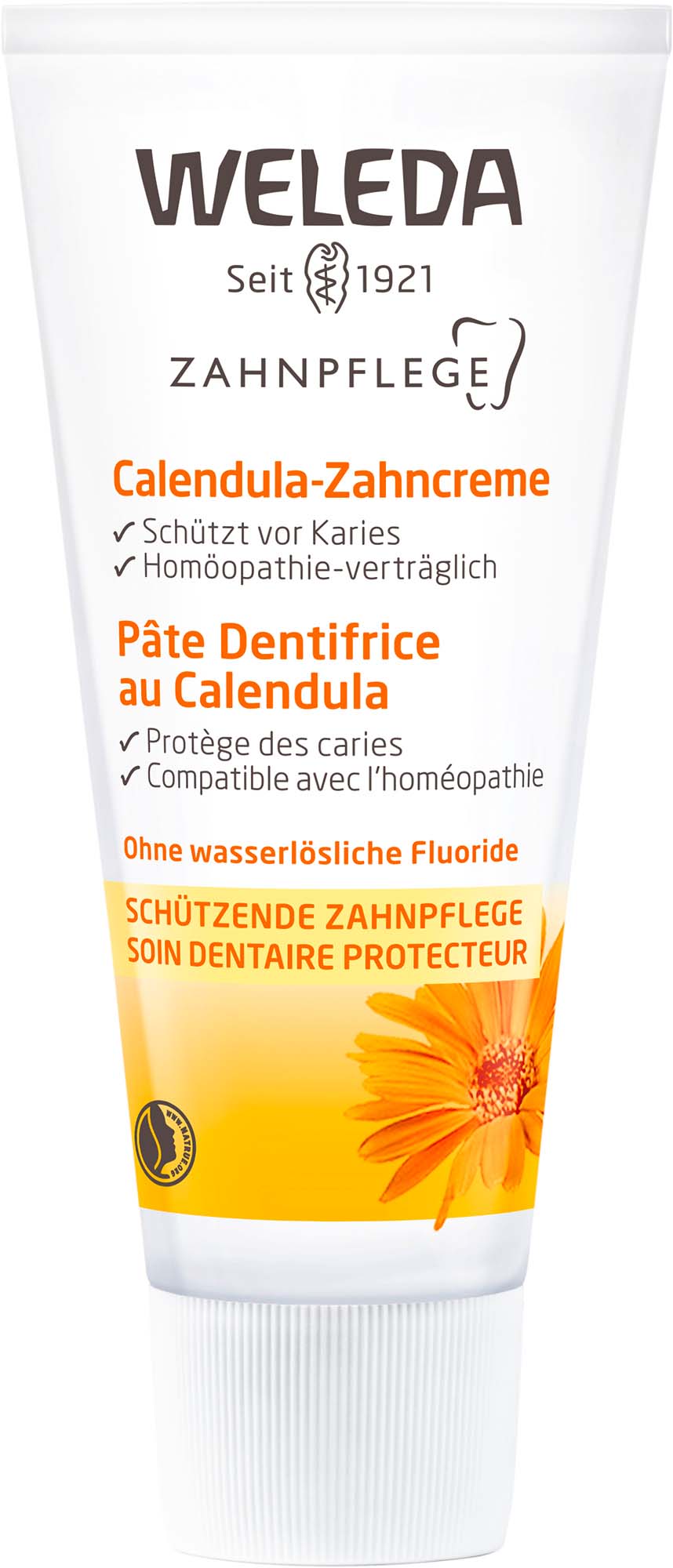 Weleda Zahncreme<br>75 ml, Tube, Calendula