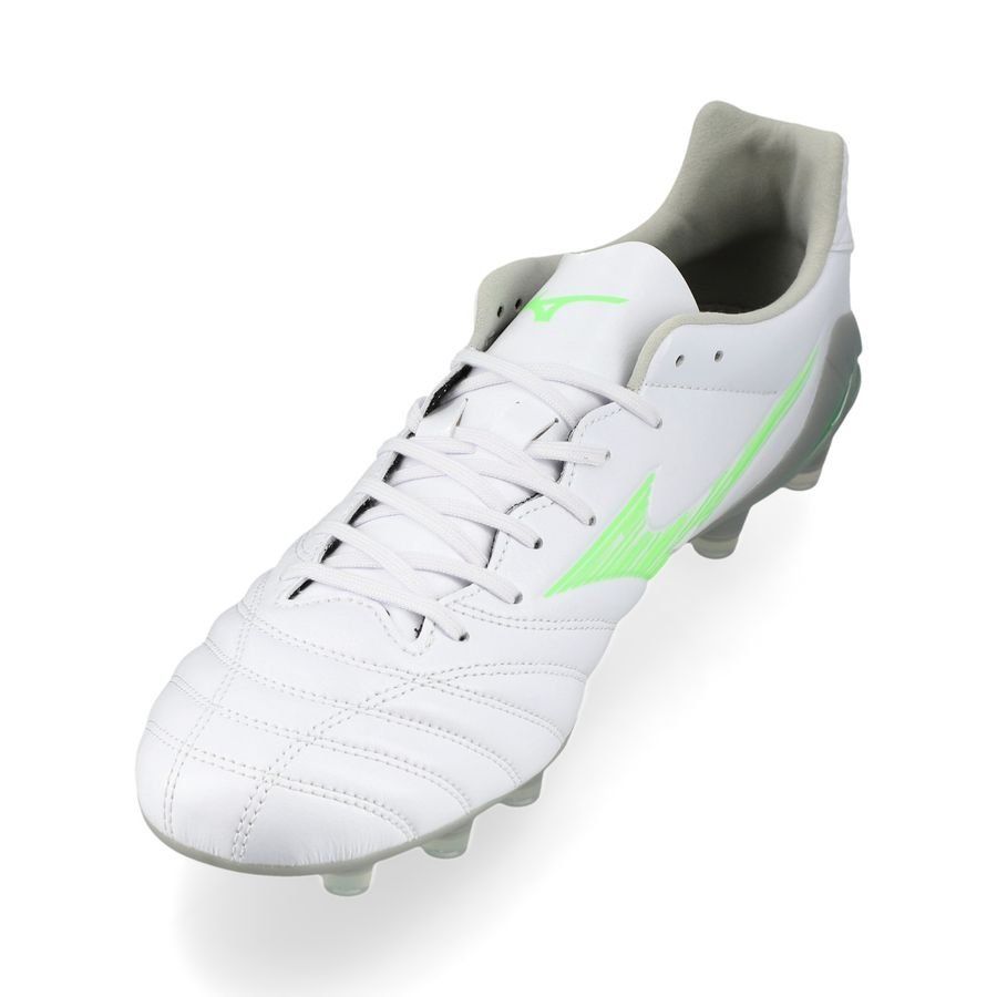 Mizuno Monarcida Neo lll Pro FG/AG Frontier - Blanc/Vert Néon