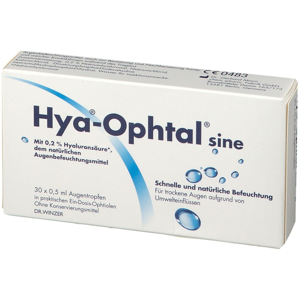 Hya®-Ophtal® sine