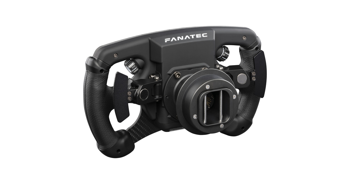 FanatecClubSport Steering Wheel Formula V2.5 stuur add-on  (Zwart, Pc, PS5 Ready, PS4 Ready)