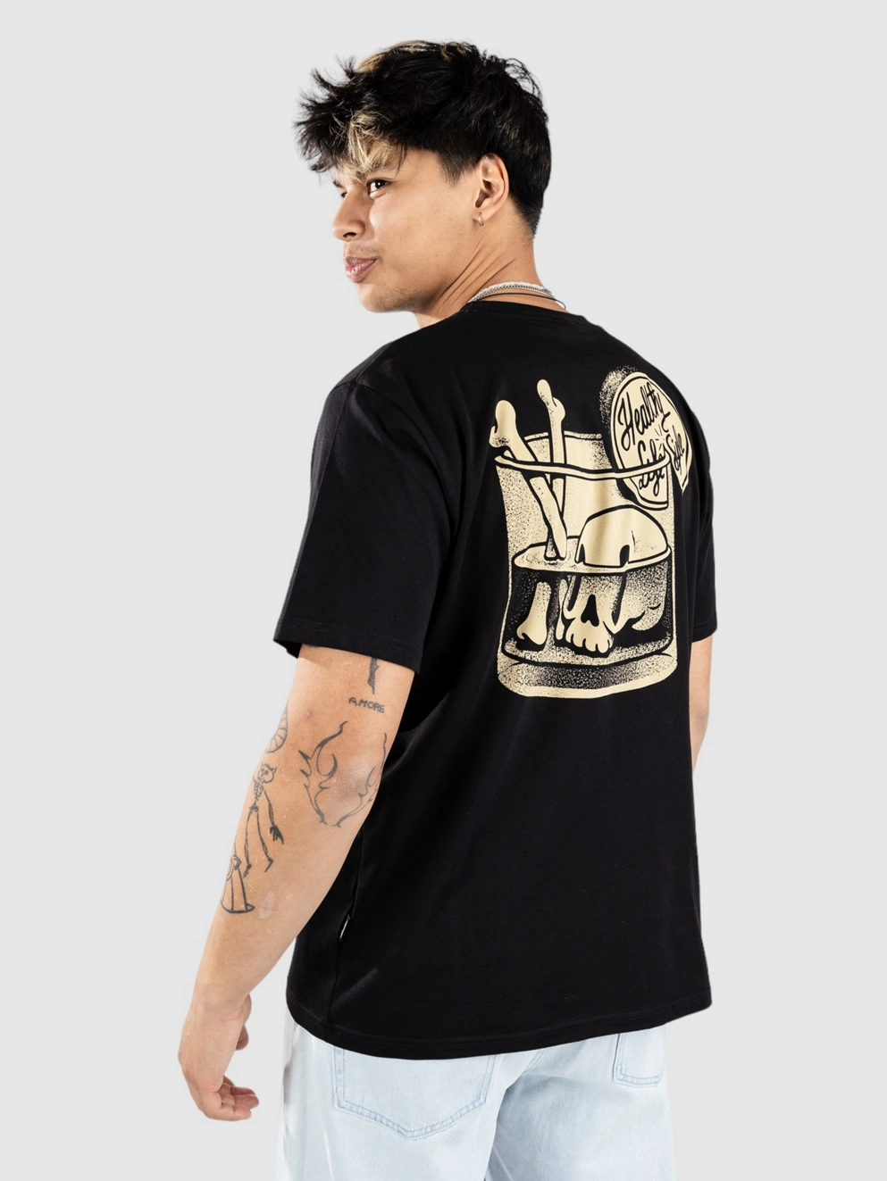 The Dudes Healthy T-Shirt black