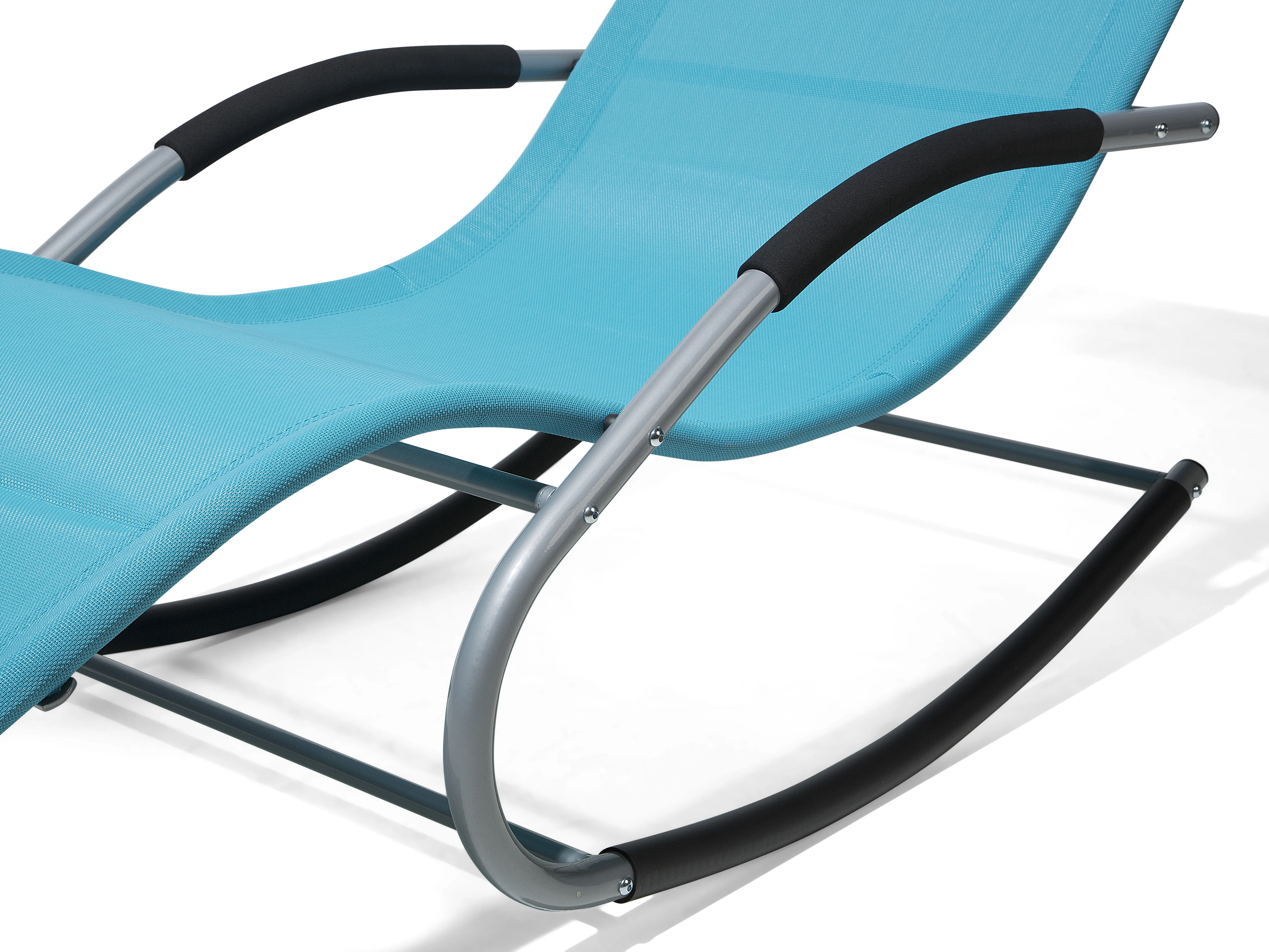 Schommel-ligstoel CARANO Metaal Turquoise