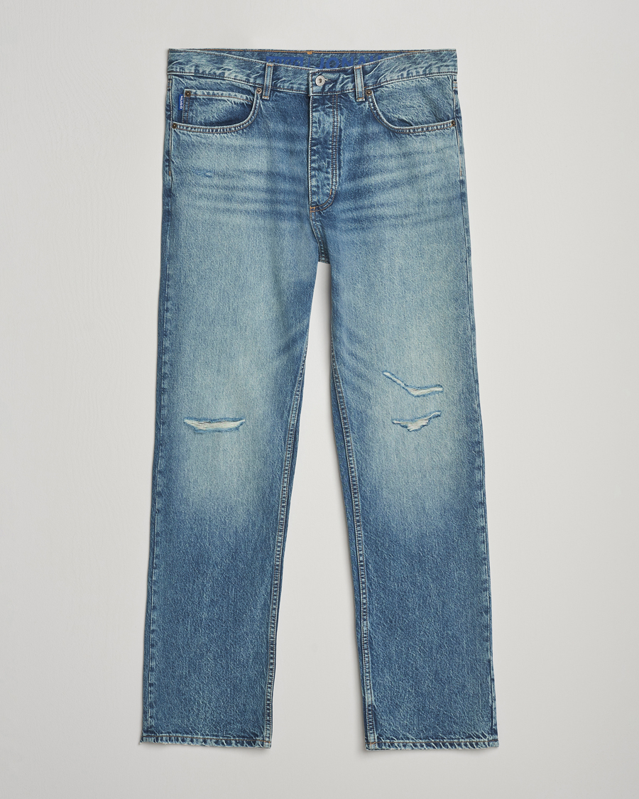 HUGO Jonah Straight Fit Jeans Medium Blue