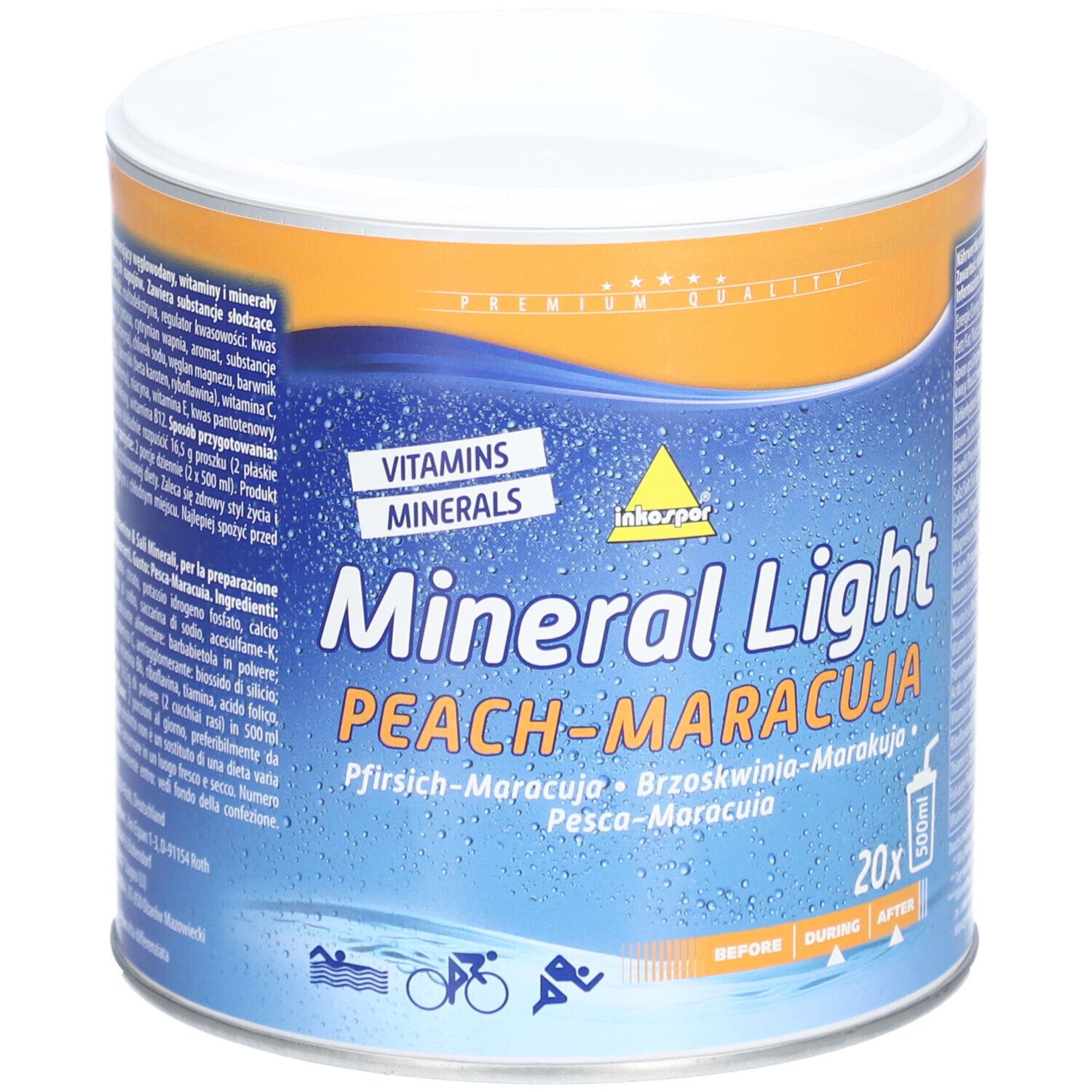 Inkospor® Active Mineral Light Pfirsich-Maracuja
