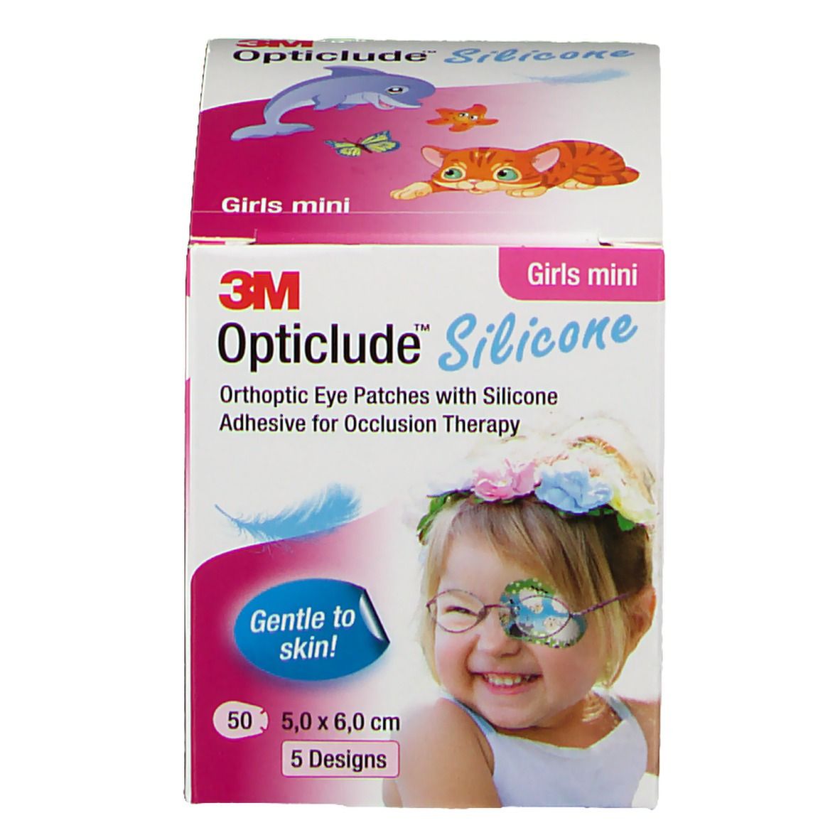 Opticlude 3M Silicone Girls mini 5 x 6 cm