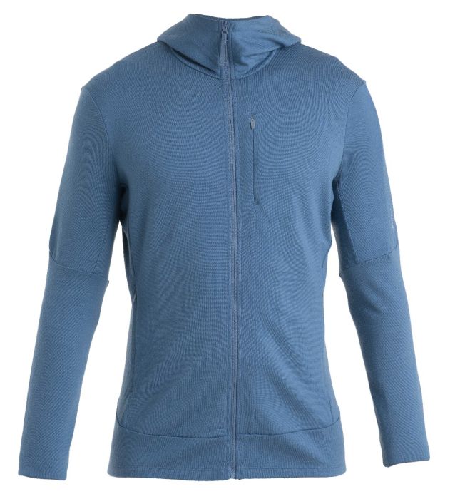Quantum IV LS Zip Hoodie Men uldtrøje