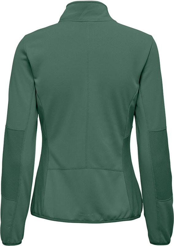 ONLY Fleecejack Dames - Eend Groen - Lange Mouwen