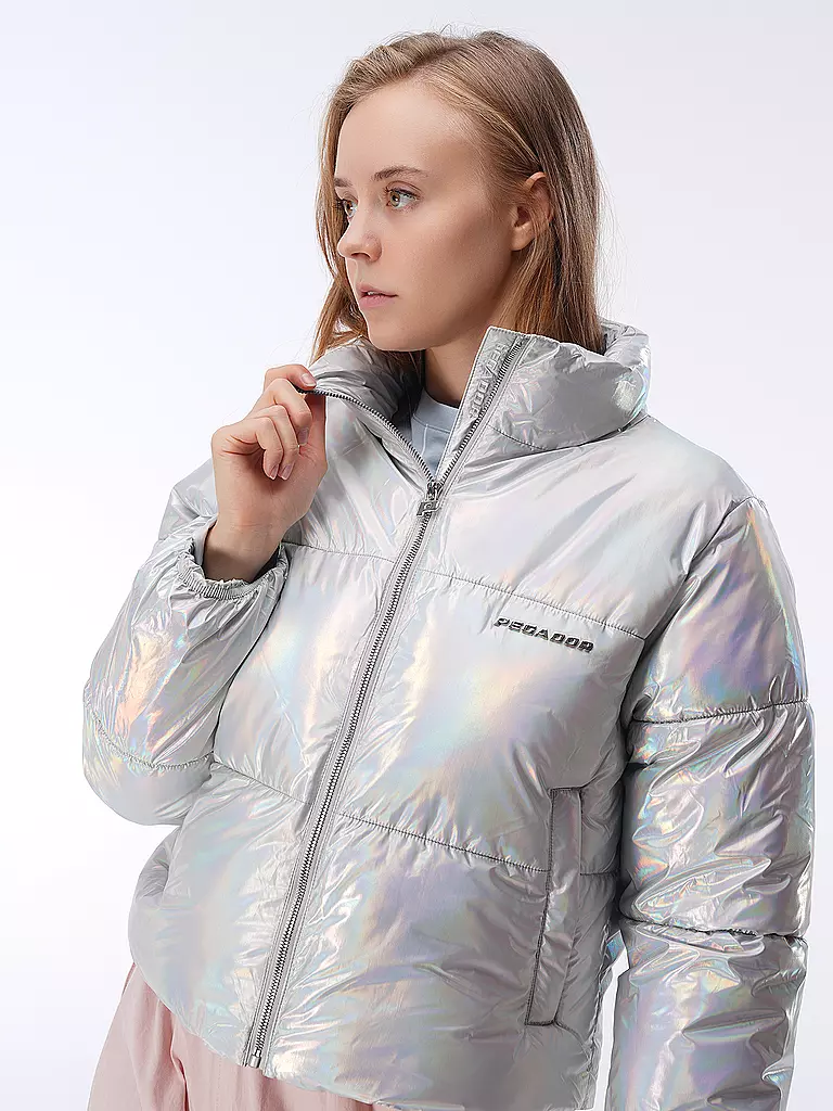 PEGADOR Steppjacke SUGAR FUTURE silber
