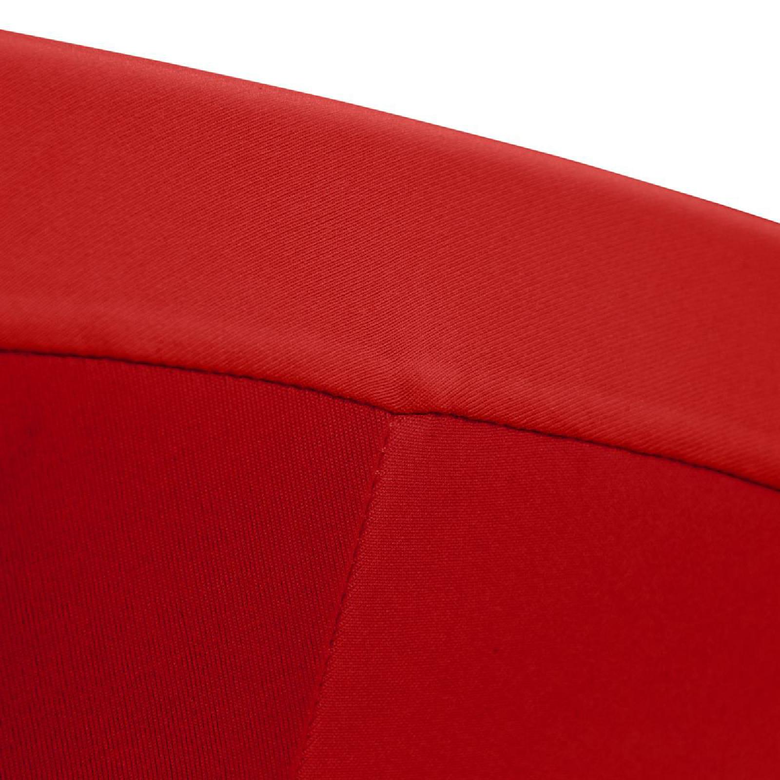 VCM Husse für Stehtisch Stretch 80 x 80 x 110 cm rot Tischschutz Stoffbezug
