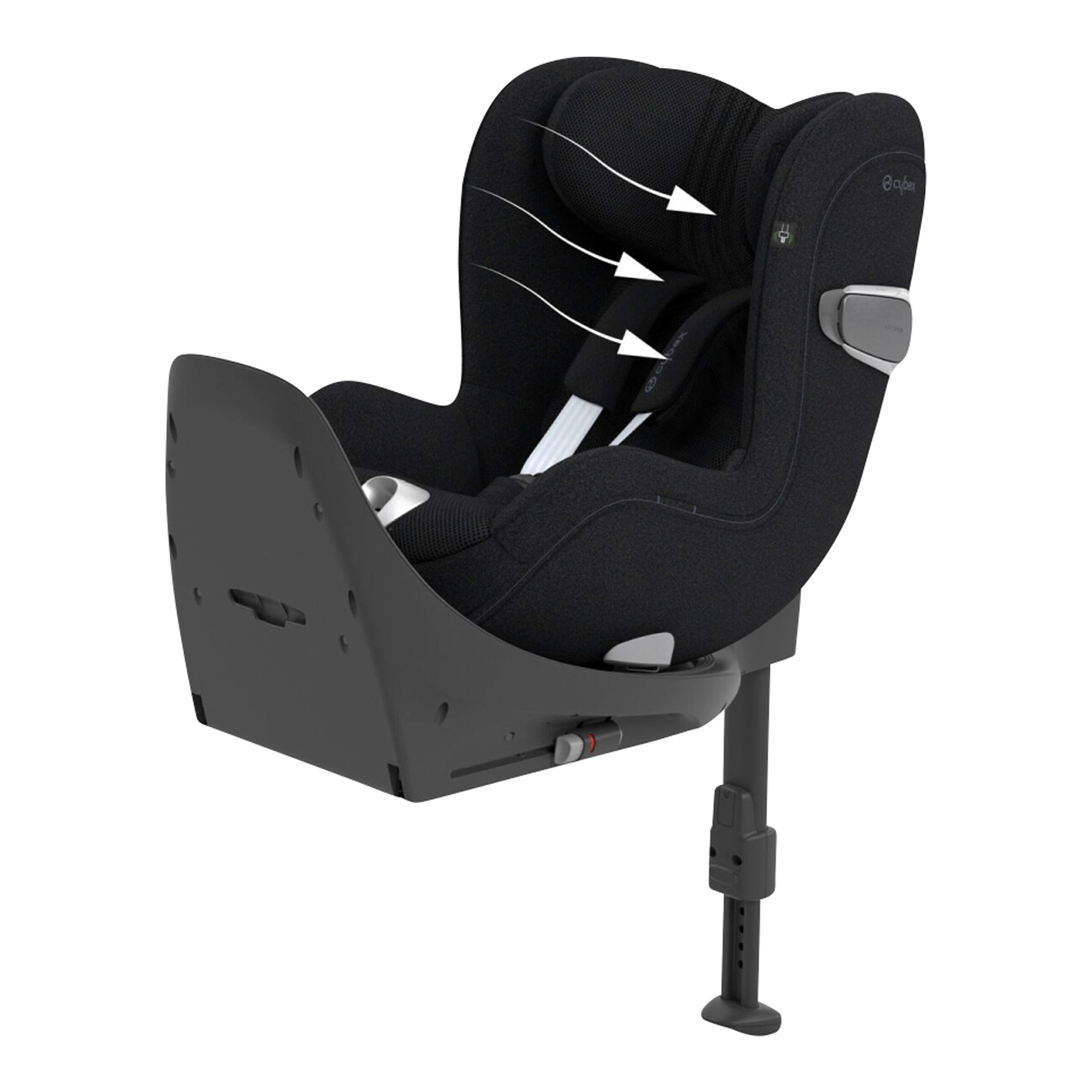 Cybex - PLATINUM Kindersitz Sirona T i-Size PLUS sepia black