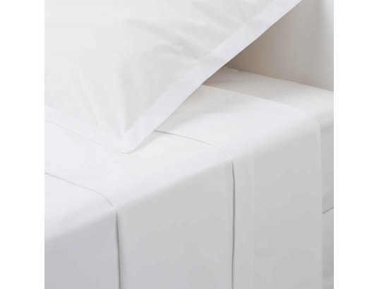 ATMOSPHERA - Drap plat 2 pièces 240 x 290 cm blanc