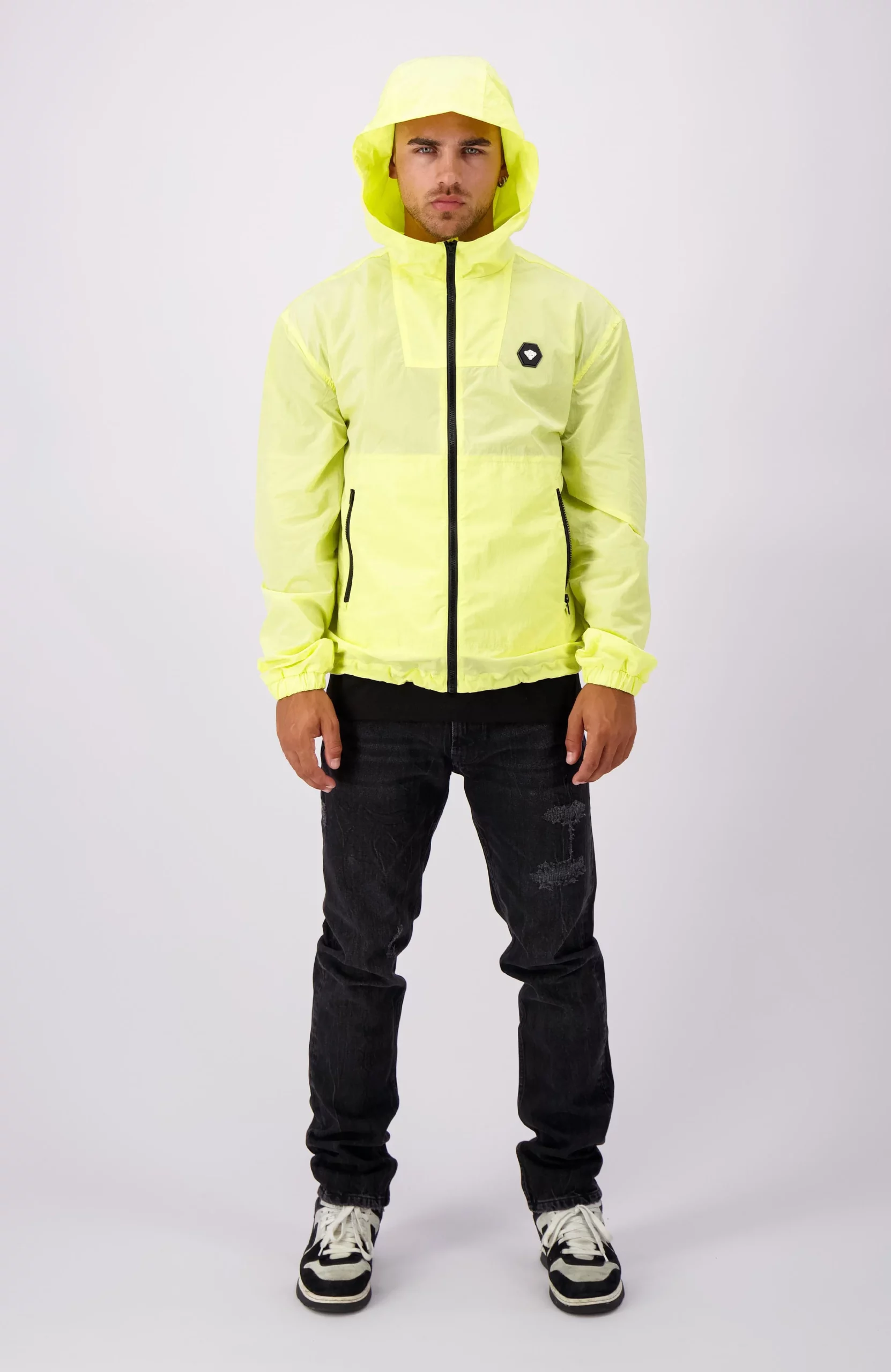 Black Bananas Initial Windbreaker Heren Geel