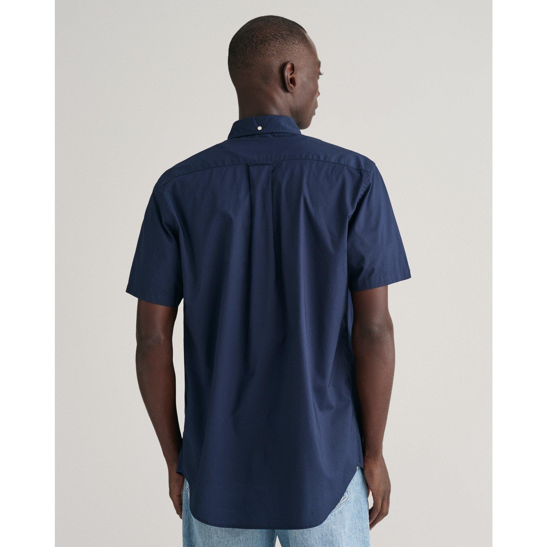Gant REG POPLIN SS SHIRT MARINE S