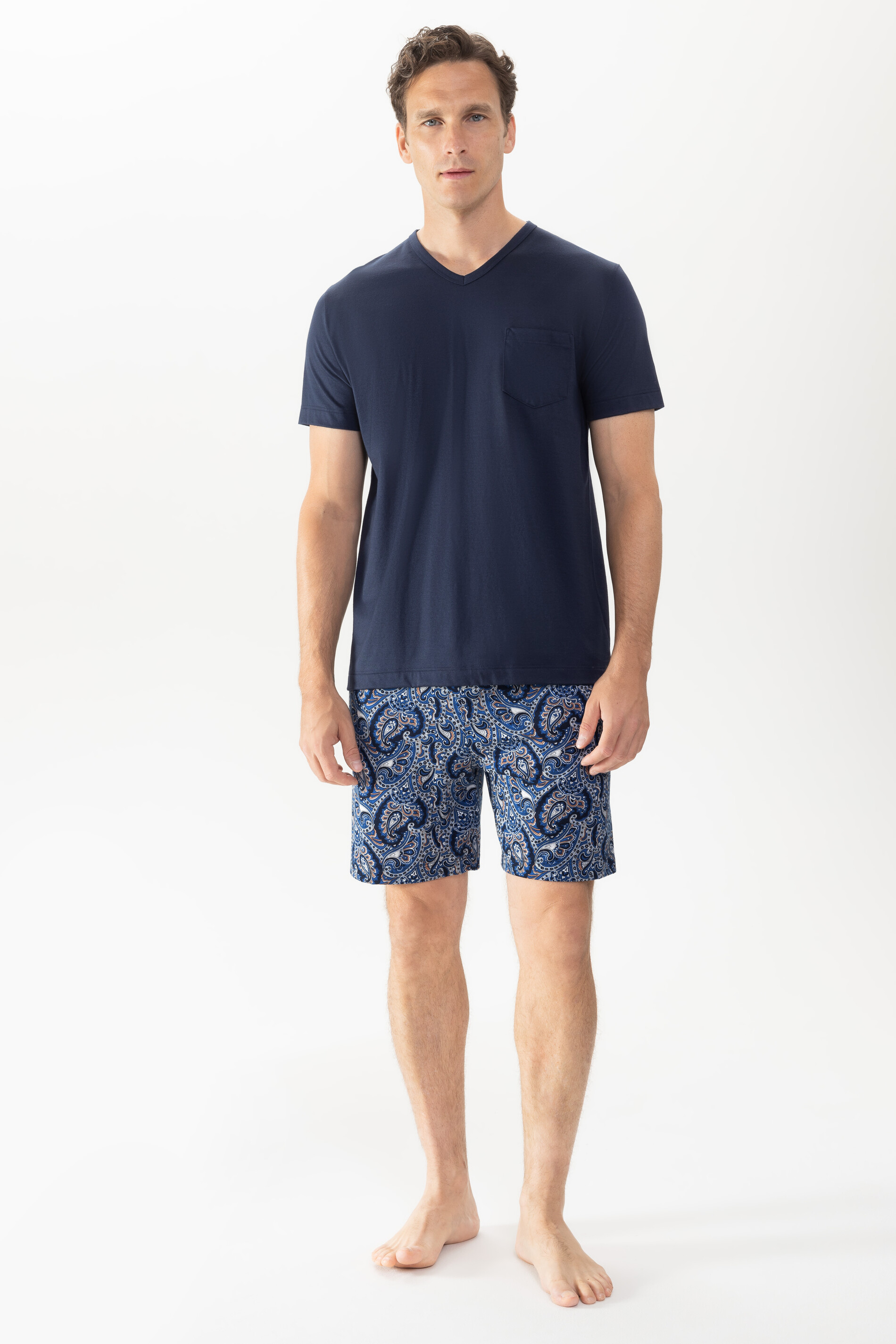 Anzug kurz<br>Serie High Paisley