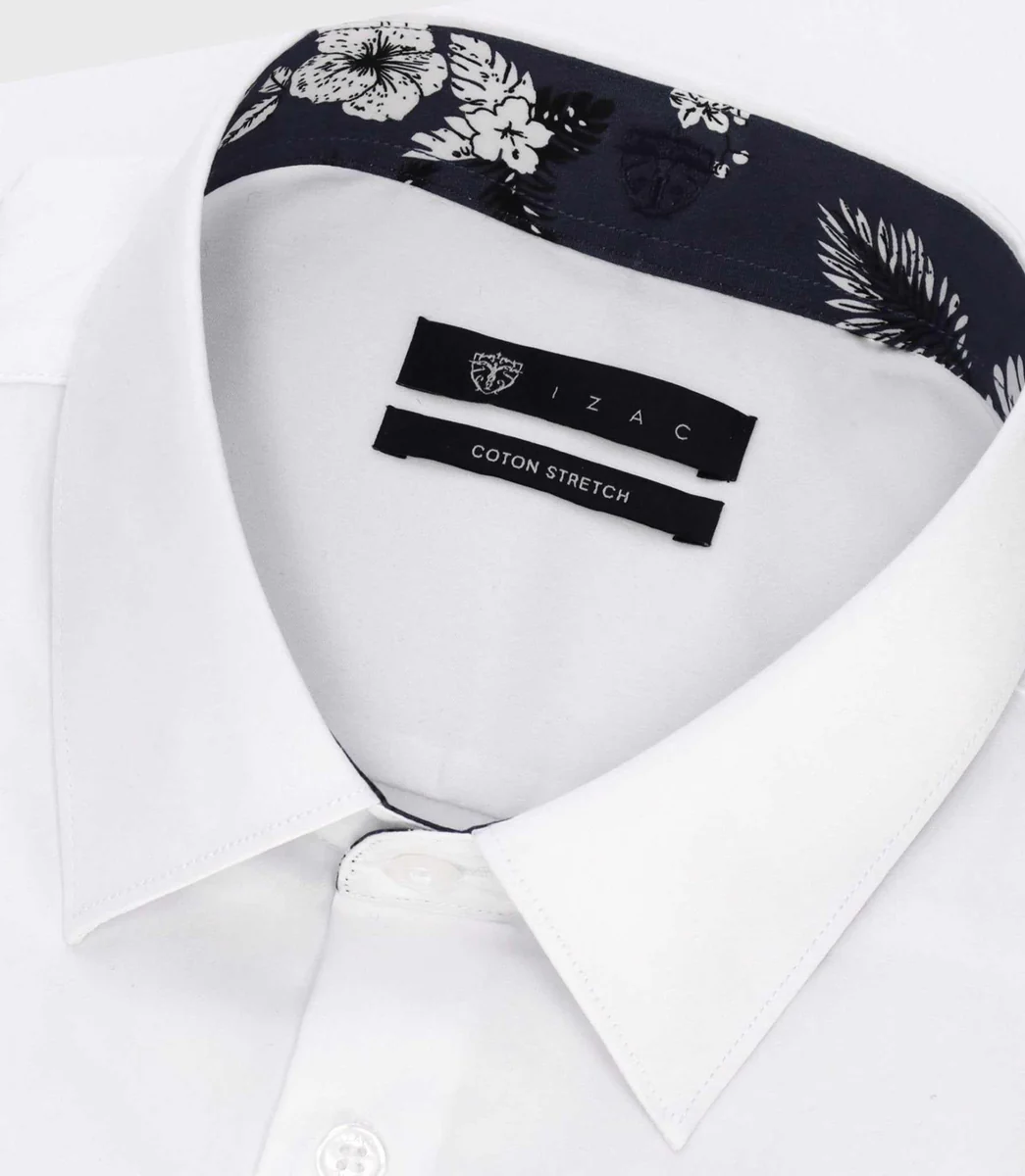 Chemise slim blanche MILAN