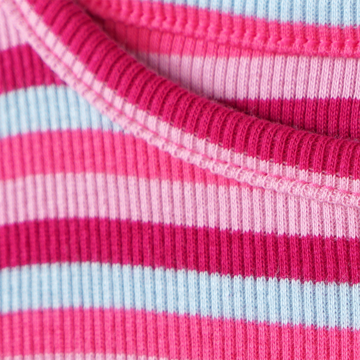 Topolino Mädchen Langarmshirt im Streifen-Look pink / hellblau / rosa