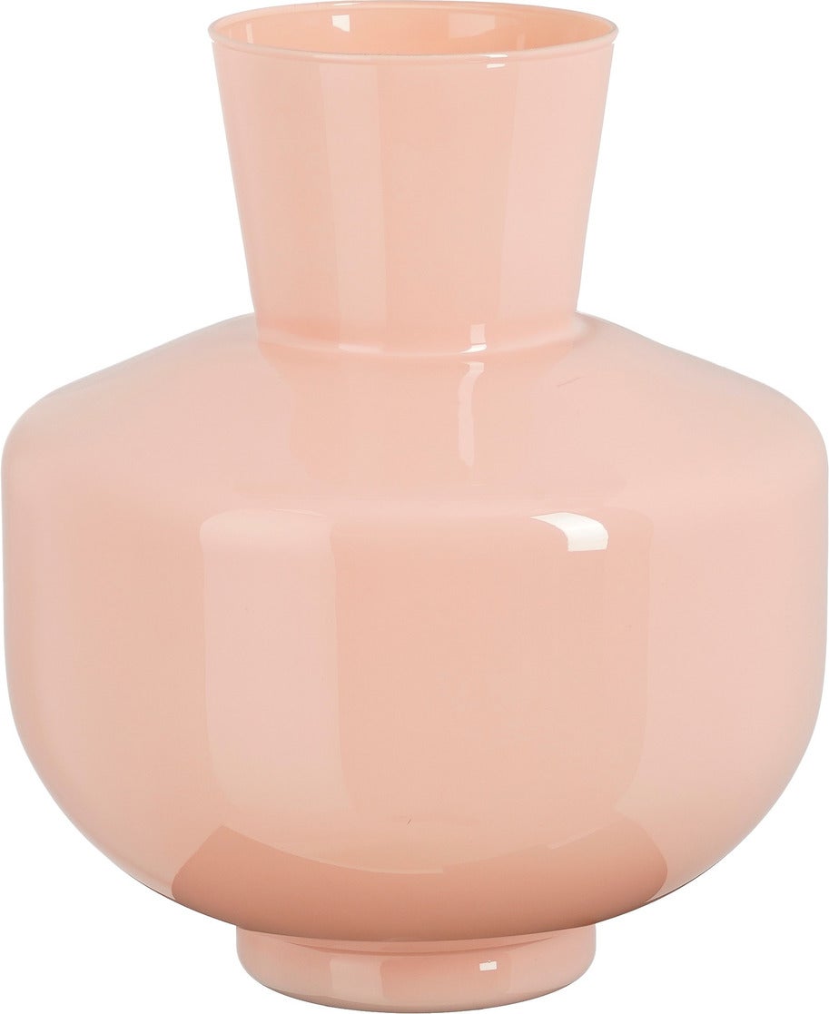 Mica Decorations vaas Judy roze D 25 H 29,5 cm