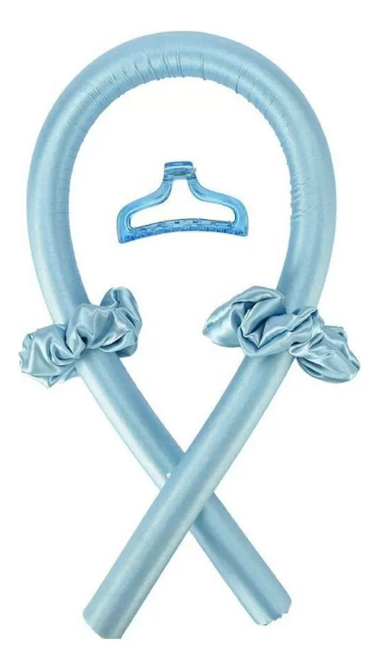 UNIQ Heatless Hair Curlers Blå - 1 stk.