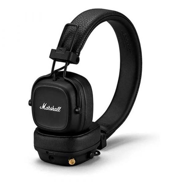 Marshall Auscultadores Bluetooth com Microfone Major IV Black