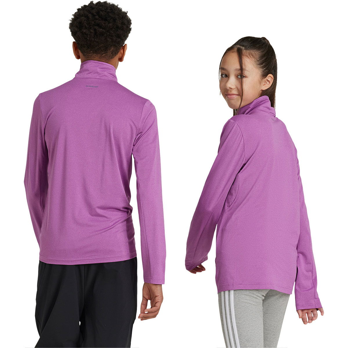 adidas Aeroready Heather 1/2 Zip Træningstrøje Børn