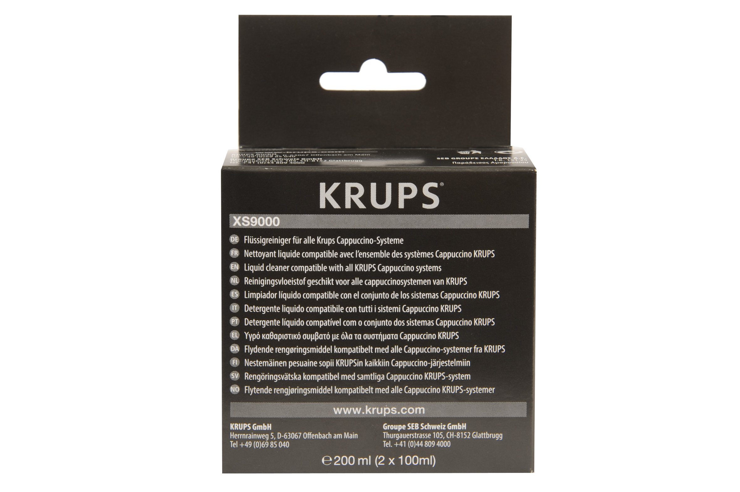 Nettoyant liquide pour système cappuccino XS900010