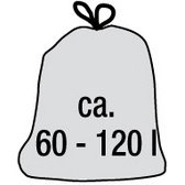 Support pour sac 'ole', argent/anthracite