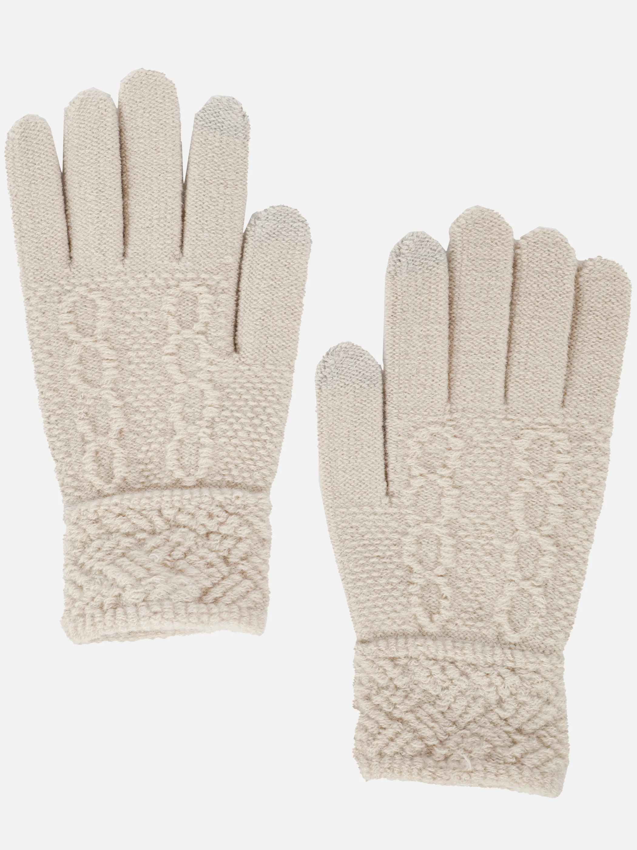 Damen Strickhandschuhe mit Touch Screen Funktion