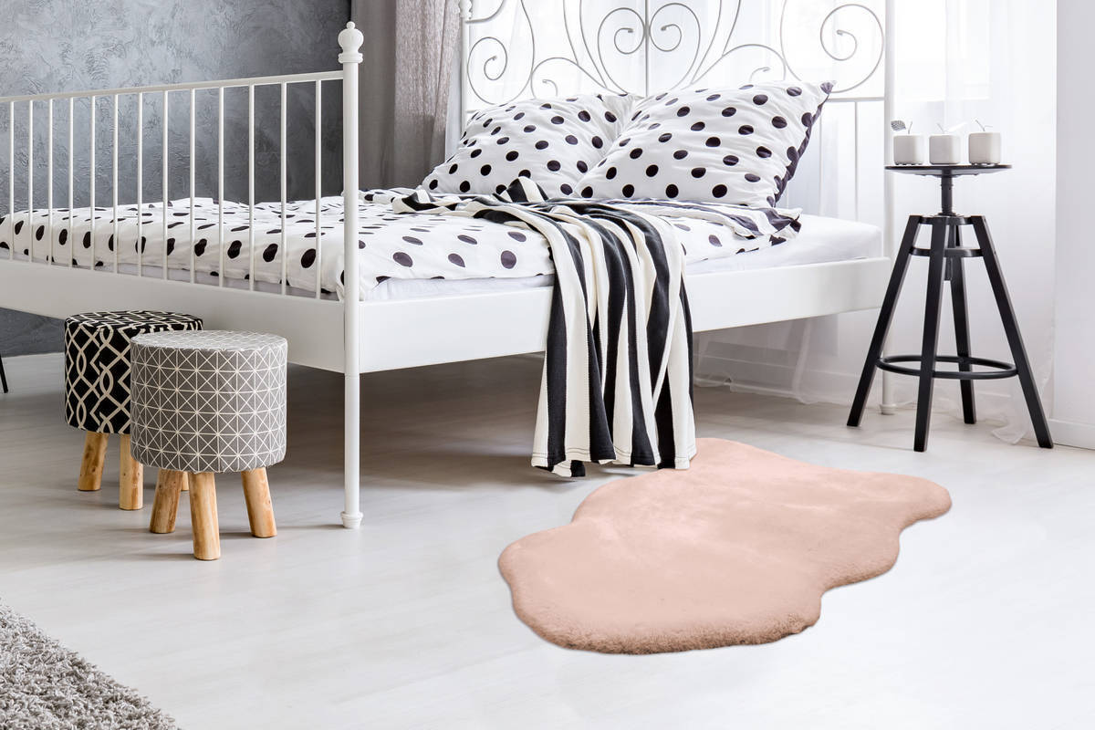 Teppich RABBIT LIGHT SHEEPSKIN 800 - creme - 60x90 cm