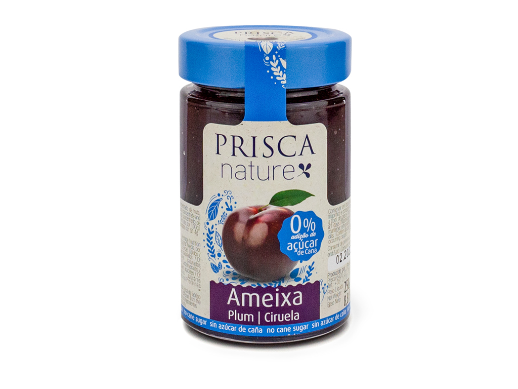 DOCE CASA DA PRISCA DE AMEIXA SEM ADIÇÃO DE AÇÚCAR 250G
