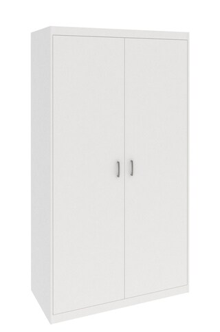 Kleiderschrank Mega Typ 24 Weiß B/H/T 106,3x194,4x54 cm