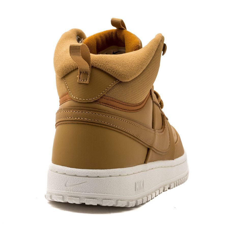 Nike Chaussures Court Vision Mid Hiver - Doré/Blanc Cassé