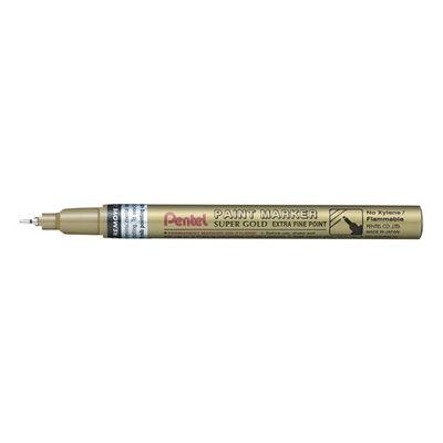 Pentel Paint Super - Marqueur permanent - pointe extra fine - blanc